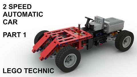 Lego 2 speed automatic car. Part 1