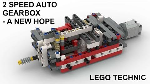 Lego Technic 2 Speed Auto Gearbox - a new hope - with build instructions