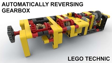 Lego Technic Automatic Reversing Gearbox MOC with Instructions