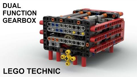 Lego Technic Dual Function Gearbox