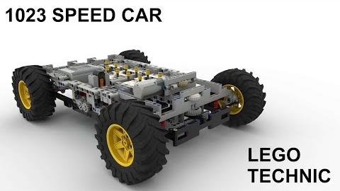 LEGO Technic MOC:  1023 SPEED CAR