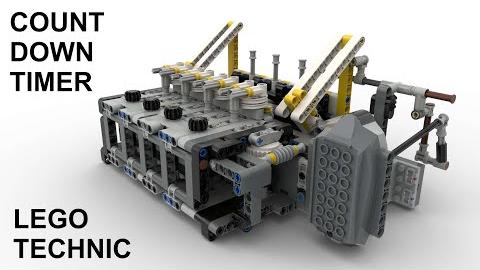 Lego Technic MOC Countdown Timer