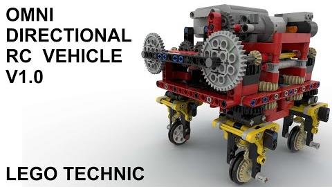 Lego Technic Omni Directional RC Vehicle v1.0