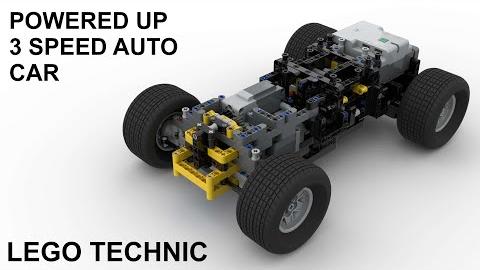 Lego Technic Powered Up 3 Speed Automatic Car
