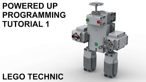 Lego Technic Powered Up Tutorial 1