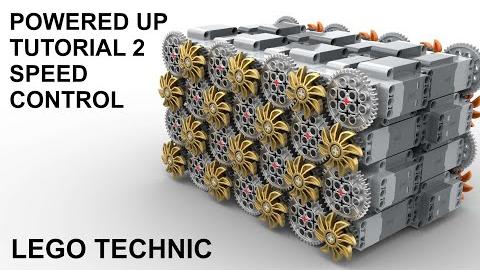 Lego Technic Powered Up Tutorial 2 - Speed Control