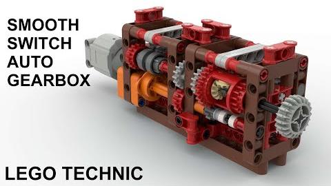 Lego Technic smoothly switching 2 speed automatic gearbox - with instructions