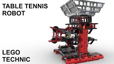 Lego Technic Table Tennis Robot